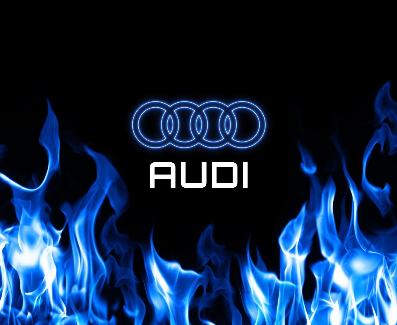 Audi Neon Art