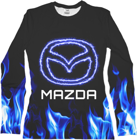 Women's Longsleeve Shirt 3D - Mazda - Mfest