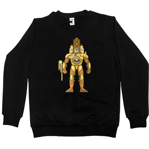 Men’s Premium Sweatshirt - Titan Clock Man - Mfest