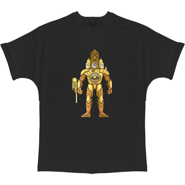 T-shirt Oversize - Titan Clock Man - Mfest