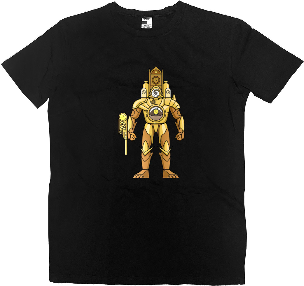 Men’s Premium T-Shirt - Titan Clock Man - Mfest