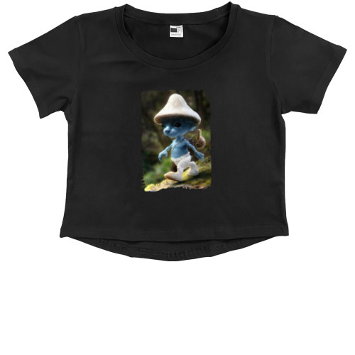 Kids' Premium Cropped T-Shirt - Шайлушай - Mfest