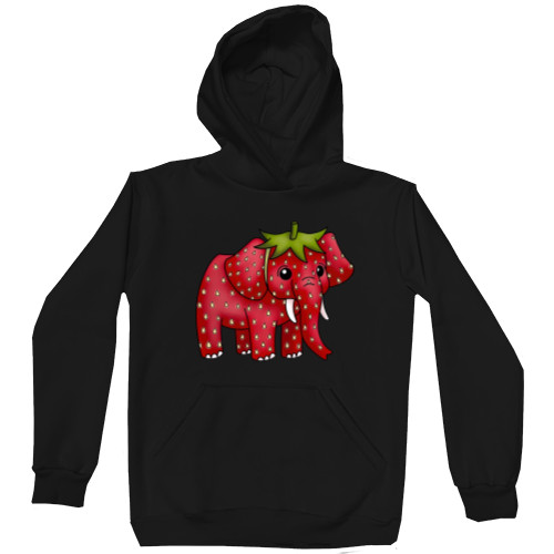 Unisex Hoodie - Strawberry Elephant - Mfest