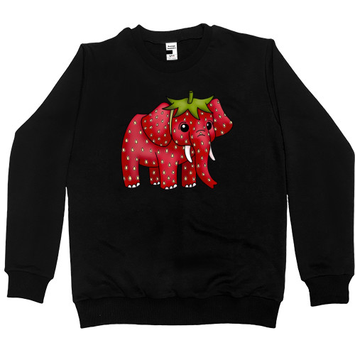 Kids' Premium Sweatshirt - Strawberry Elephant - Mfest