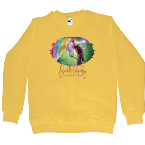 Women's Premium Sweatshirt - Unicorn Academy - Mfest