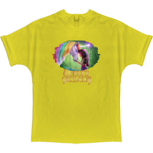 T-shirt Oversize - Unicorn Academy - Mfest