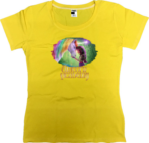 Women's Premium T-Shirt - Unicorn Academy - Mfest