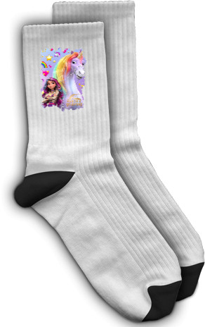 Socks - Sofia and the Unicorn Wildstar - Mfest