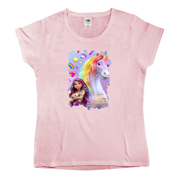 Women's T-shirt Fruit of the loom - Sofia and the Unicorn Wildstar - Mfest