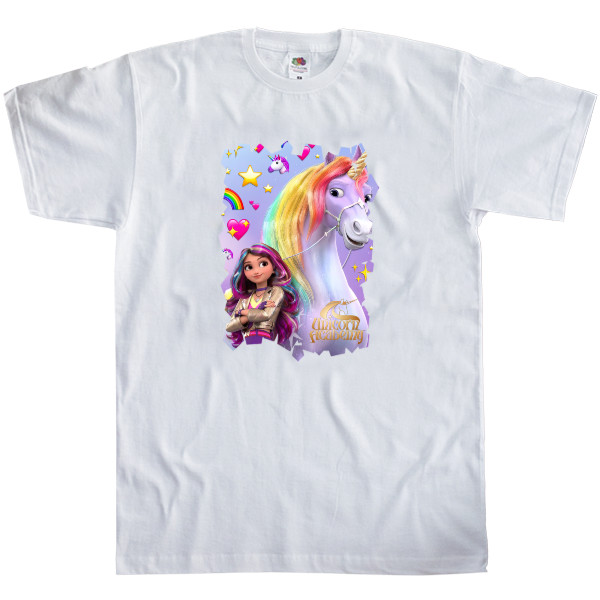 Kids' T-Shirt Fruit of the loom - Sofia and the Unicorn Wildstar - Mfest