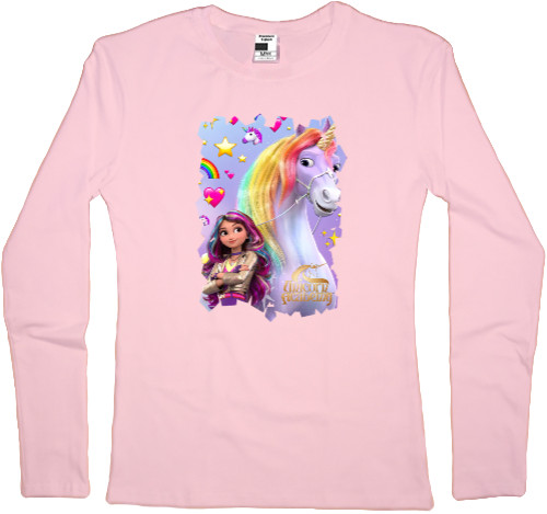 Women's Longsleeve Shirt - Sofia and the Unicorn Wildstar - Mfest