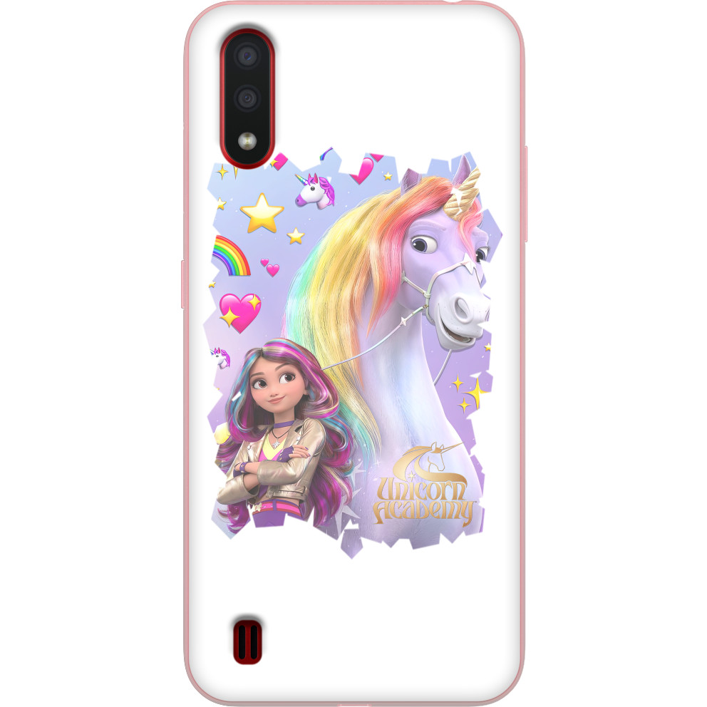 Чехол Samsung - Sofia and the Unicorn Wildstar - Mfest