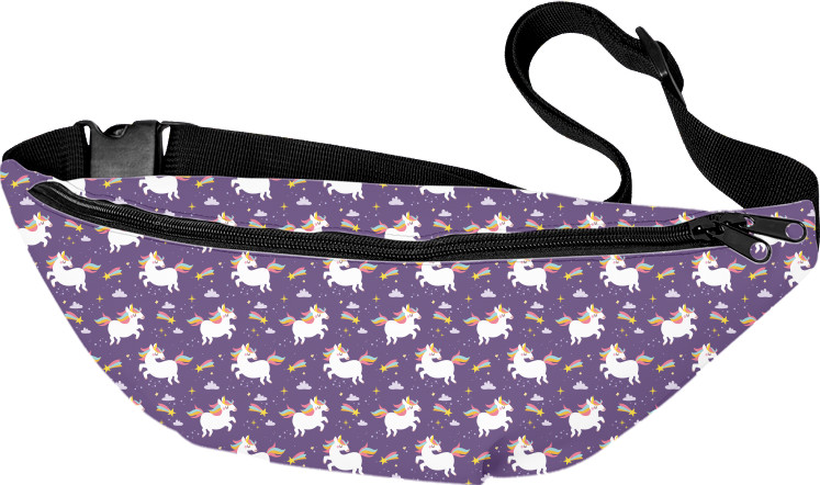 Fanny Pack 3D - Funny Unicorns - Mfest