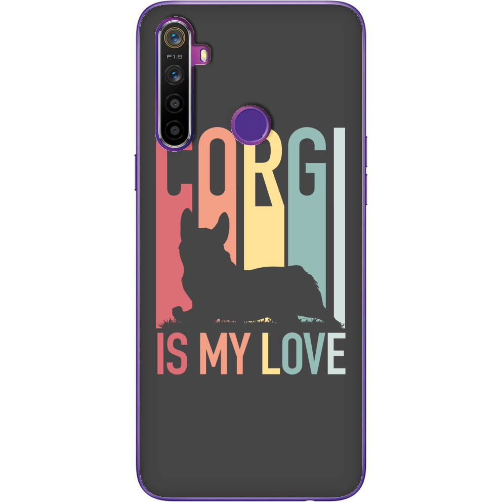 Вельш-корги - Realme cases - Corgi is My Love - Mfest