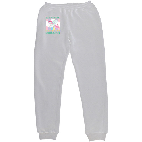 Women's Sweatpants - Everything is better with a unicorn - Mfest