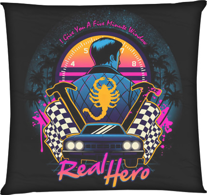 Square Throw Pillow - Drive - Mfest