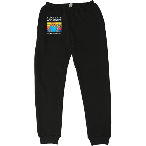 Kids' Sweatpants - I like cats - Mfest