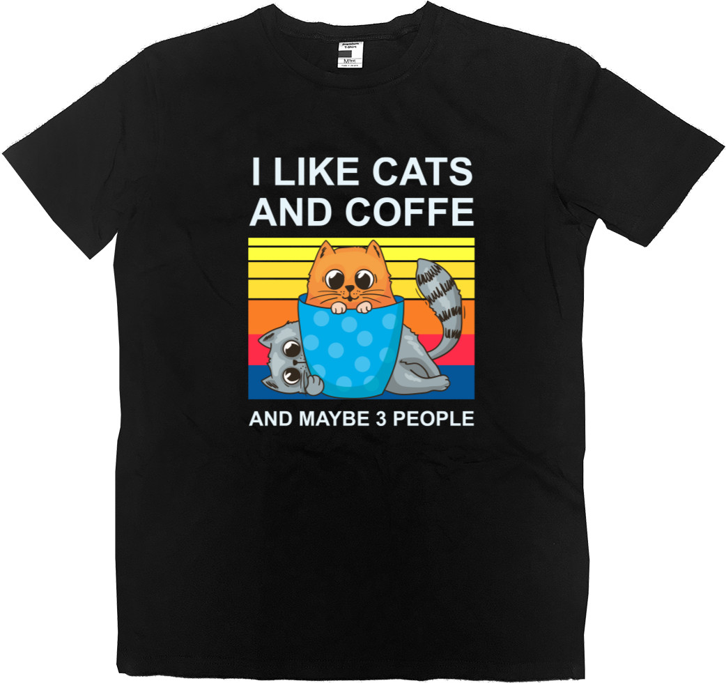 Футболка Преміум Дитяча - I like cats - Mfest