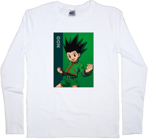 Kids' Longsleeve Shirt - Gon Freecss - Mfest