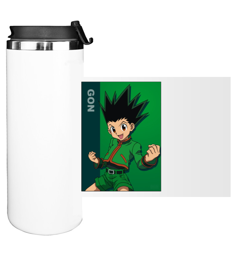 Water Bottle on Tumbler - Gon Freecss - Mfest