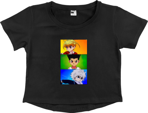 Women's Cropped Premium T-Shirt - Hunter Heroes - Mfest