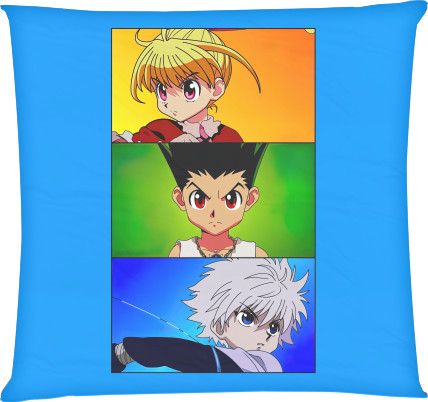 Square Throw Pillow - Hunter Heroes - Mfest