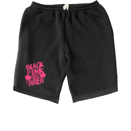 Men's Shorts -  Blackpink logo - Mfest