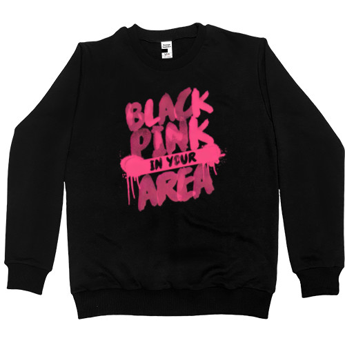 Men’s Premium Sweatshirt -  Blackpink logo - Mfest