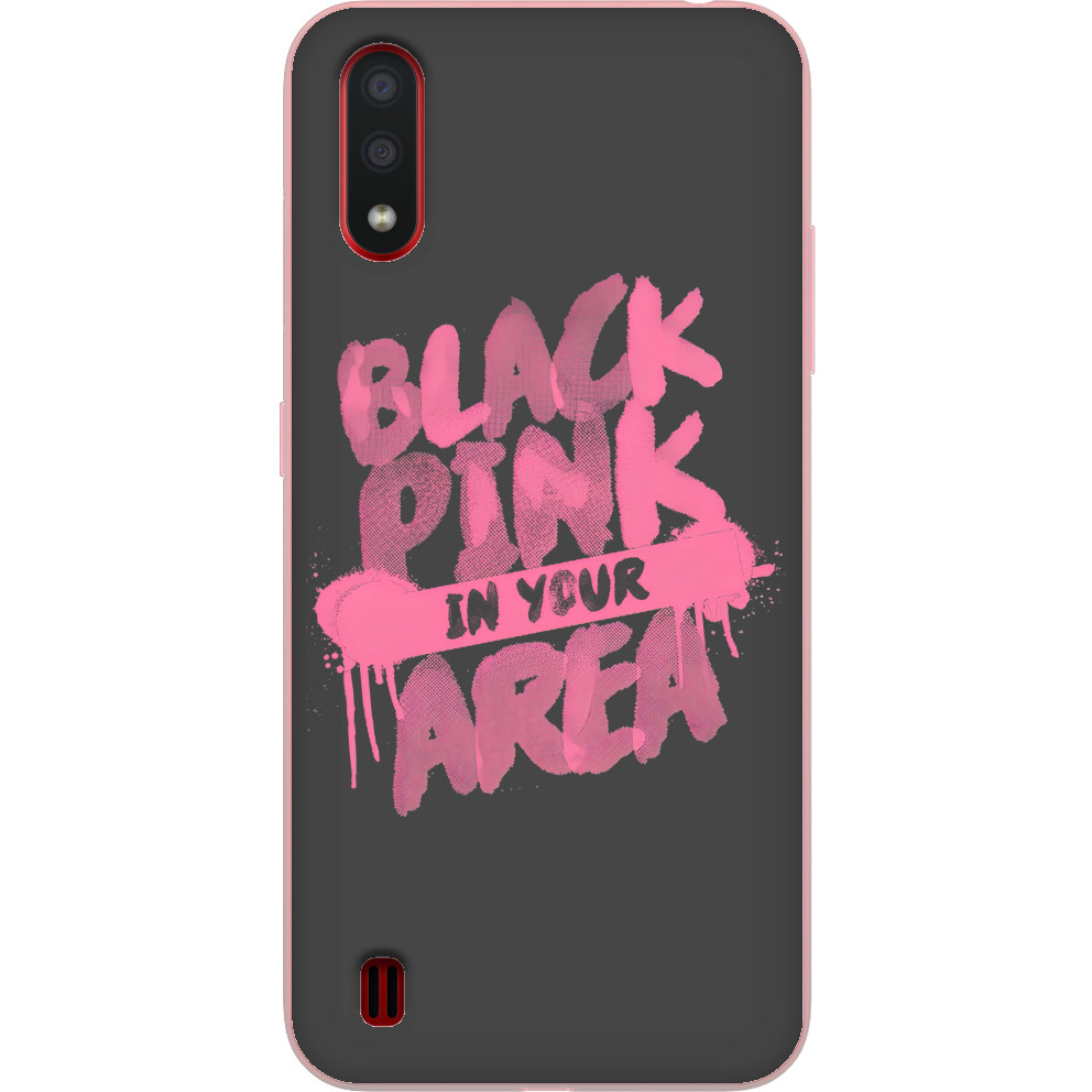 Чехол Samsung -  Blackpink logo - Mfest