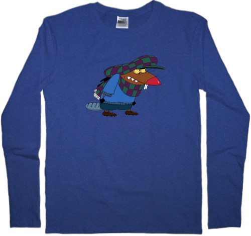 Kids' Longsleeve Shirt - Angry beavers - Mfest