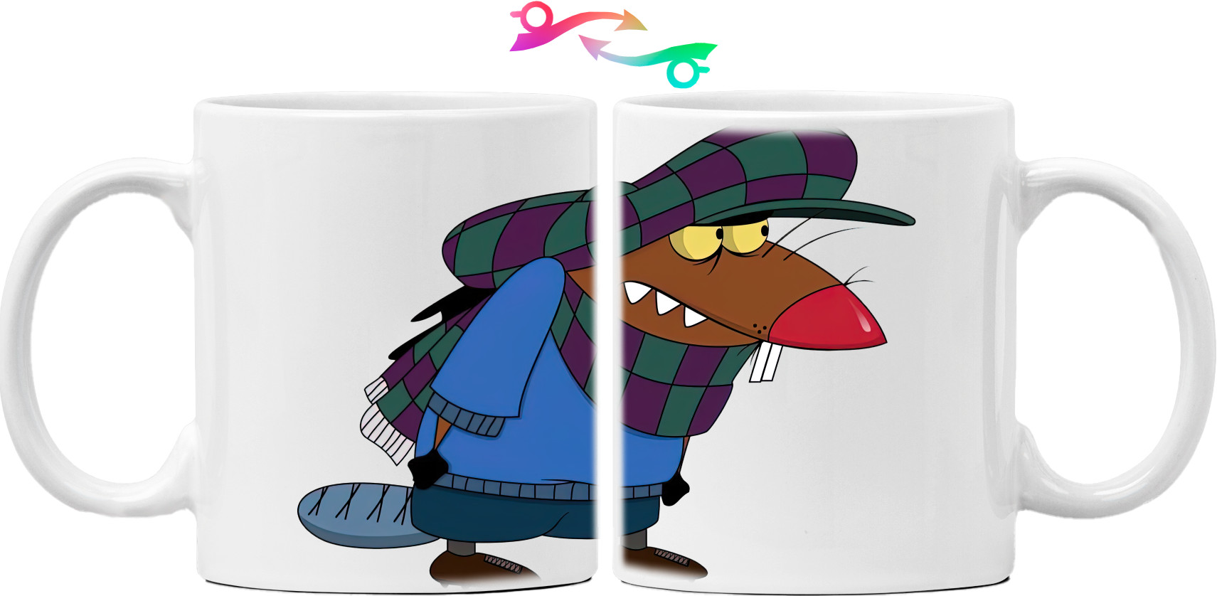 Mug - Angry beavers - Mfest