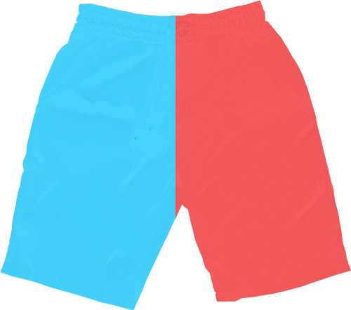 Men's Shorts 3D - Minecraft compote - Mfest