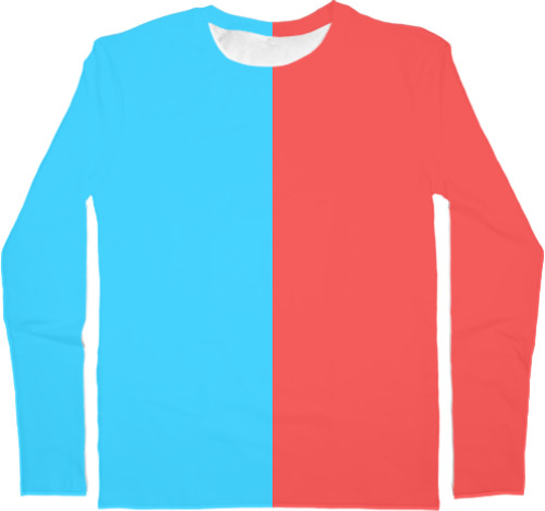 Men's Longsleeve Shirt 3D - Minecraft compote - Mfest