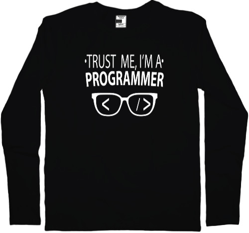 Kids' Longsleeve Shirt - Trust me I'm a programmer - Mfest