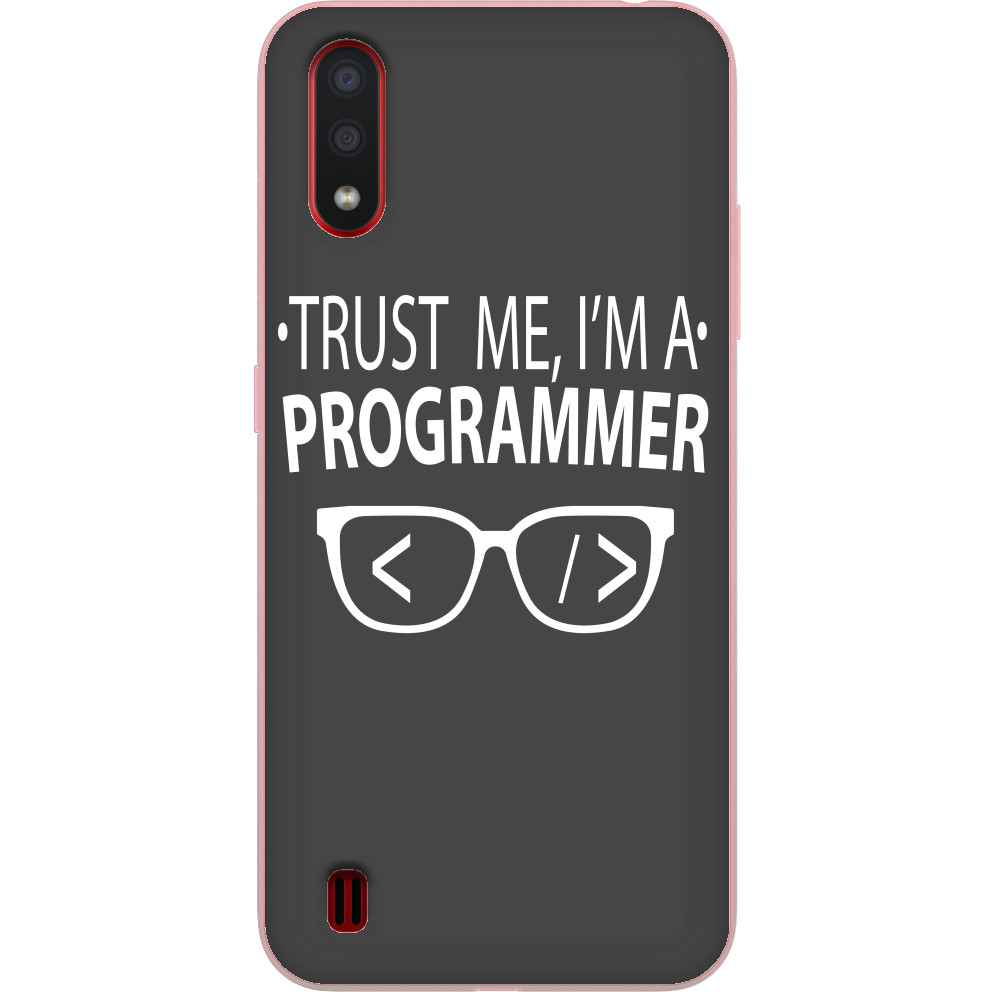 Чехол Samsung - Trust me I'm a programmer - Mfest