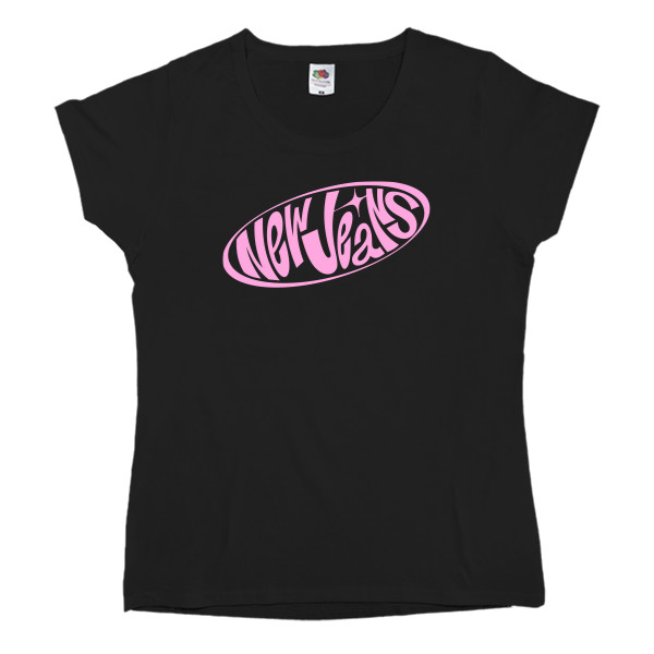 Women's T-shirt Fruit of the loom -  NewJeans logo - Mfest