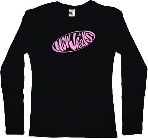 Women's Longsleeve Shirt -  NewJeans logo - Mfest