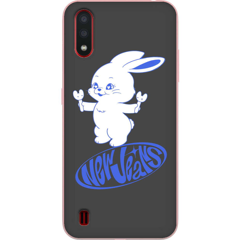 Чехол Samsung - New Jeans Bunny Logo - Mfest