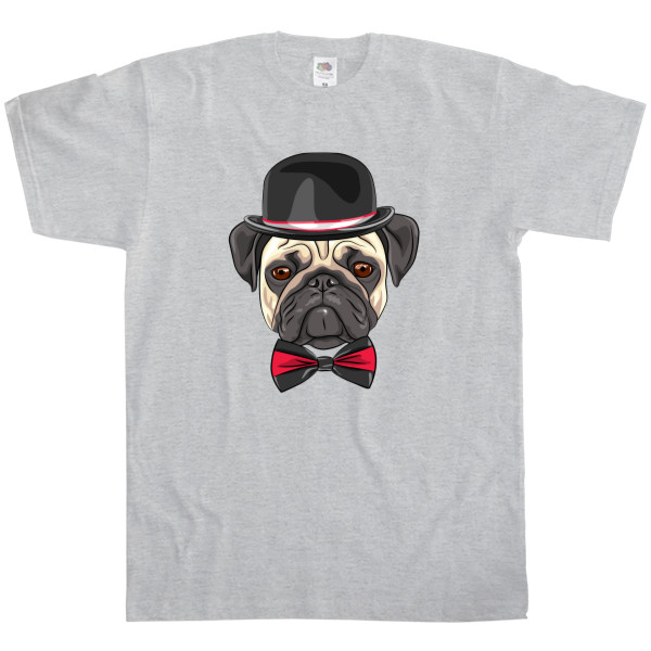 Kids' T-Shirt Fruit of the loom - Gallant Pug - Mfest