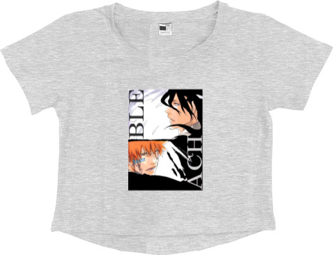 Women's Cropped Premium T-Shirt - Bleach - Mfest