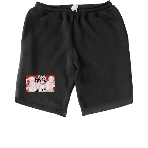 Men's Shorts - One Piece Luffy - Mfest