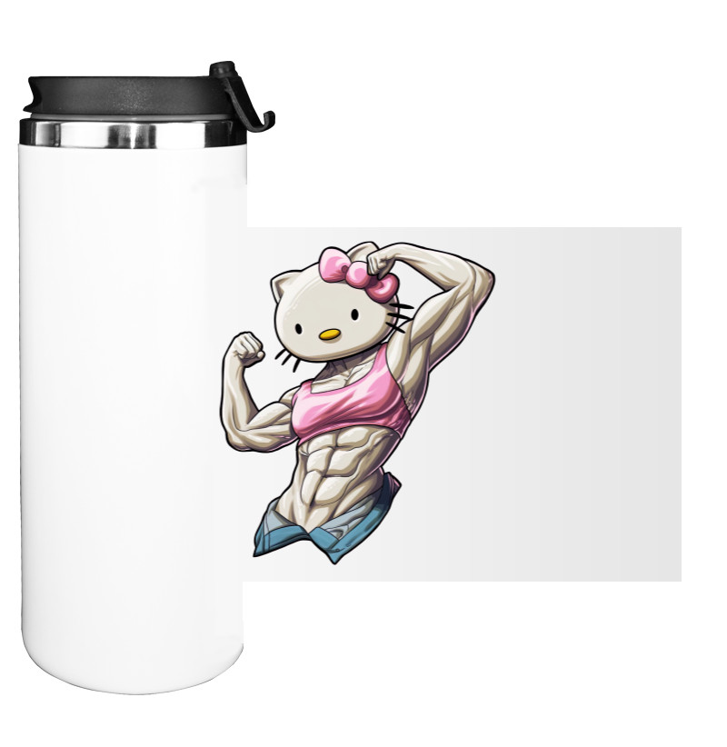 Water Bottle on Tumbler - Hello Kitty mamadisima - Mfest