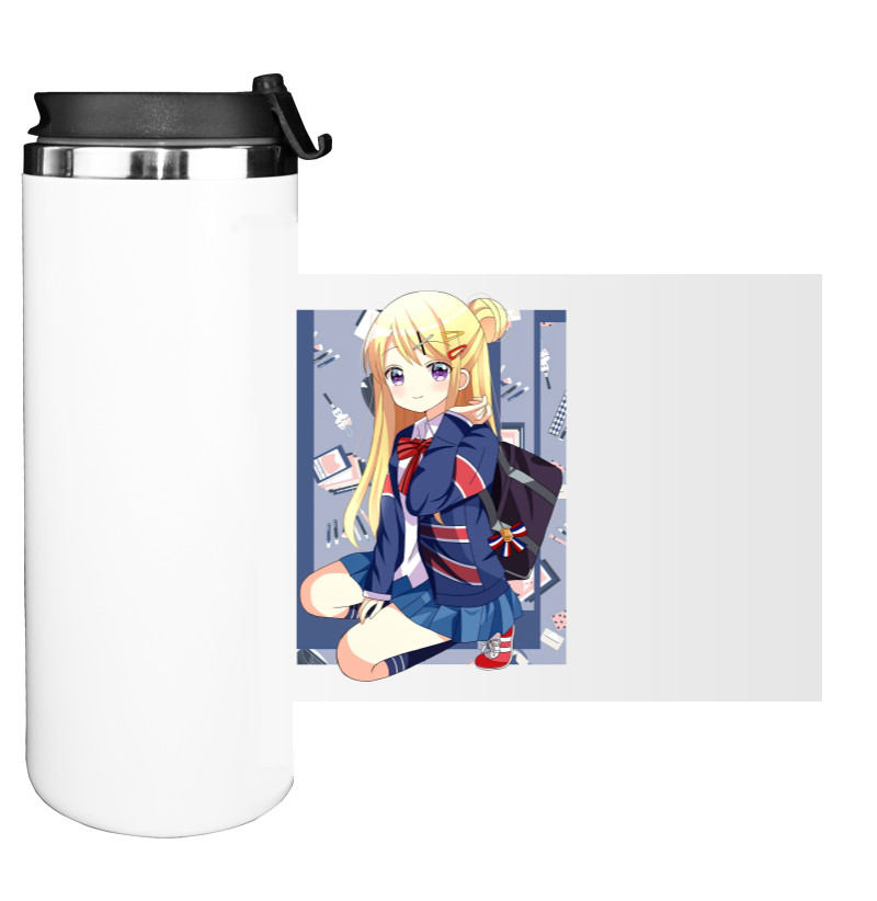 Water Bottle on Tumbler - Karen Kujou - Mfest