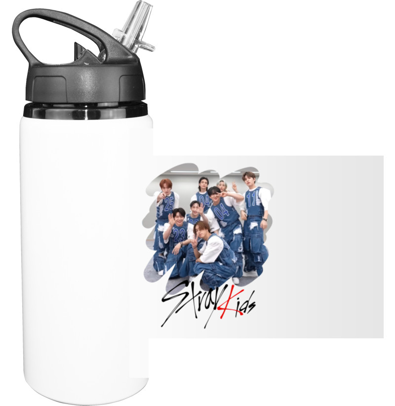 Sport Water Bottle - SKZ boy band - Mfest