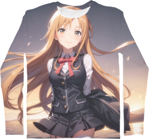 Men's Longsleeve Shirt 3D - Asuna Sword Art Online - Mfest