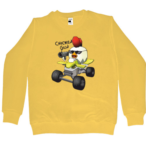 Men’s Premium Sweatshirt - Chicken Gun - Mfest