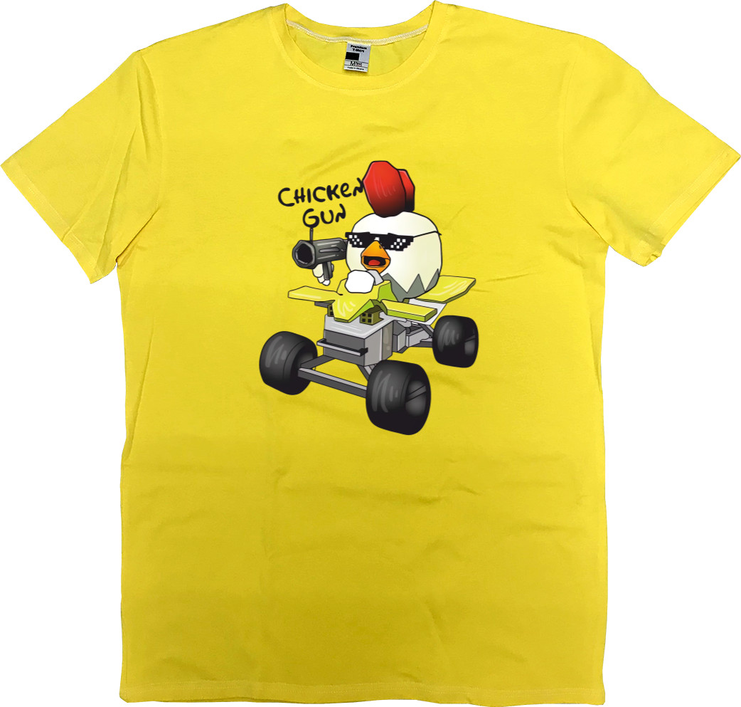 Men’s Premium T-Shirt - Chicken Gun - Mfest