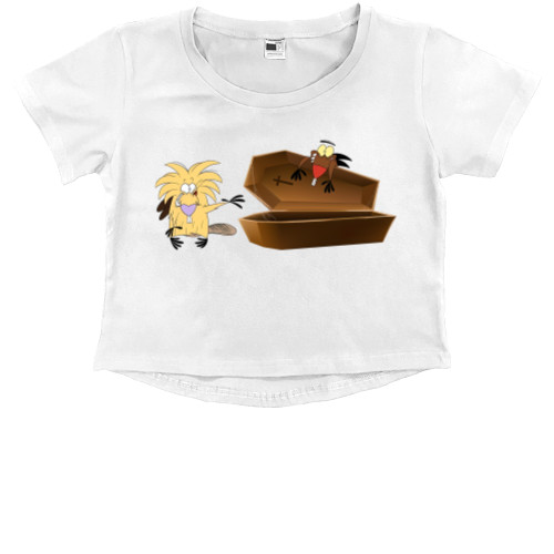 Kids' Premium Cropped T-Shirt - Deg and Norb - Mfest