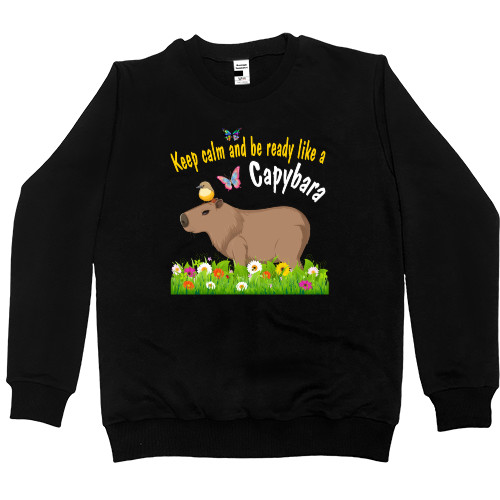 Capybara - Sweatshirt Premium Women - Keep calm Capybara - Mfest