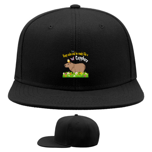 Capybara - Snapback cap - Keep calm Capybara - Mfest